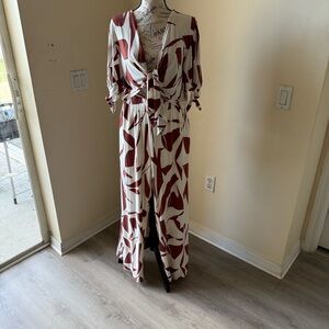 Express women’s pants set brown/tan size XL